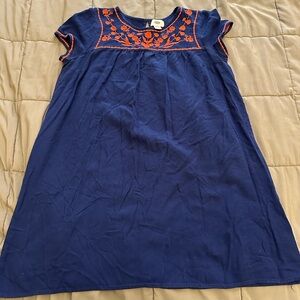 Old Navy dress with Mexican style embroidery, M
